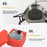 HALIN DS521 Outdoor Camping Stove Stainless Steel+Copper Gas Burner Cooking Tool - 5
