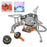 HALIN DS503 Camping Portable Gas Stove Burner Cooking Stove with Fuel Canister Adapter - Black - 1
