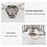HALIN DS503 Camping Portable Gas Stove Burner Cooking Stove with Fuel Canister Adapter - Black - 2