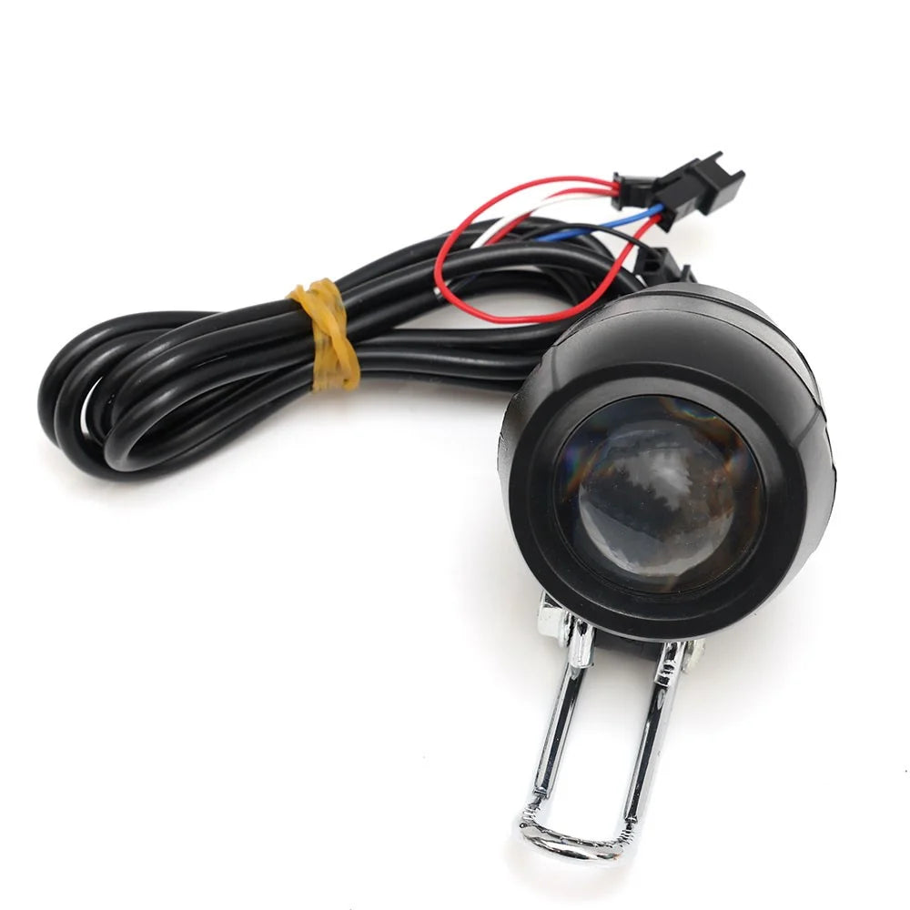 For KUGOO M4 10inch Electric Scooter Front Lamp 24-48V LED Light with Horn Accessory - 3