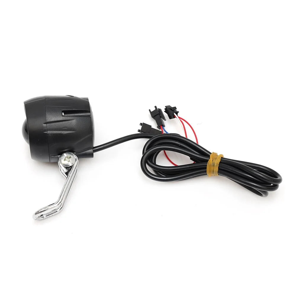 For KUGOO M4 10inch Electric Scooter Front Lamp 24-48V LED Light with Horn Accessory - 5