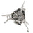 HALIN DS105 Camping Portable Gas Stove 3-Burner Cooking Stove for Backpacking - 2