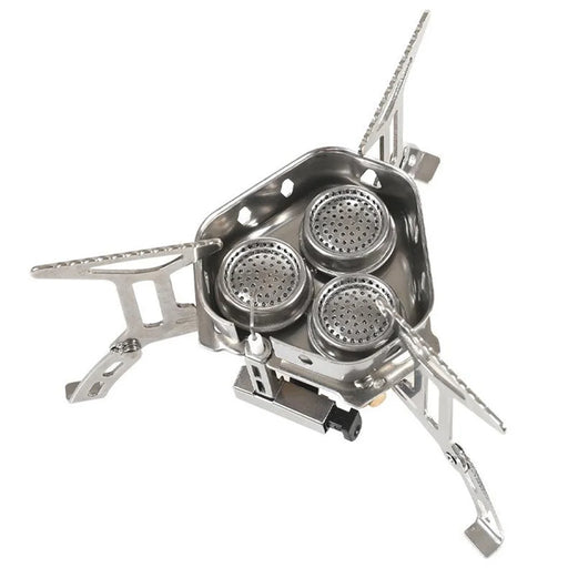 HALIN DS105 Camping Portable Gas Stove 3-Burner Cooking Stove for Backpacking - 2