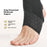 AOLIKES 7123 1Pc Compression Ankle Brace Adjustable Ankle Support Breathable Sports Basketball Ankle Brace - Left M - 2