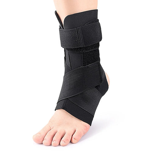 107 1Pc Sports Ankle Support Brace Professional Compression Protection Ankle Guard, Size S - 1