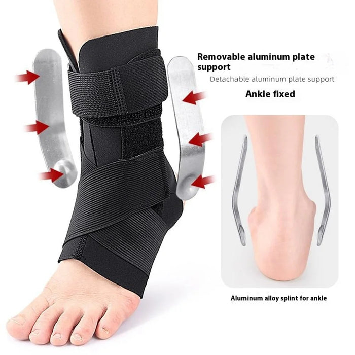 107 1Pc Sports Ankle Support Brace Professional Compression Protection Ankle Guard, Size S - 4