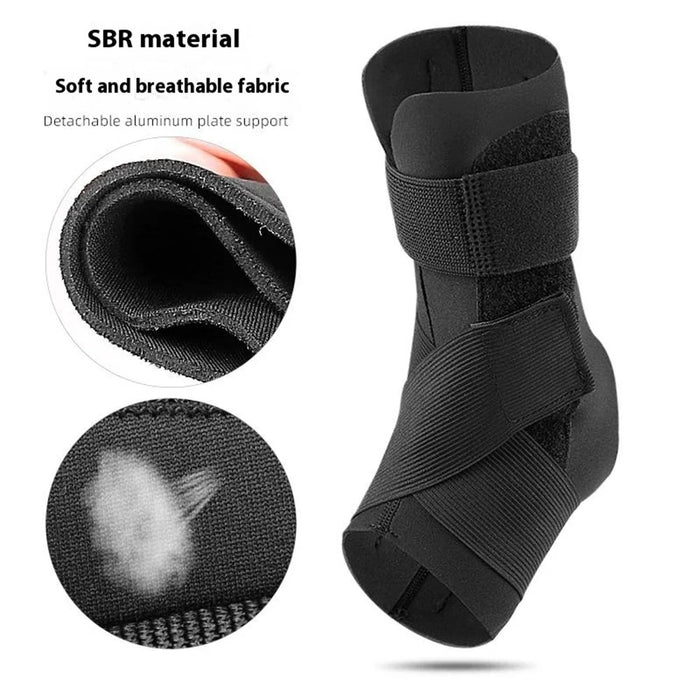 107 1Pc Sports Ankle Support Brace Professional Compression Protection Ankle Guard, Size S - 5