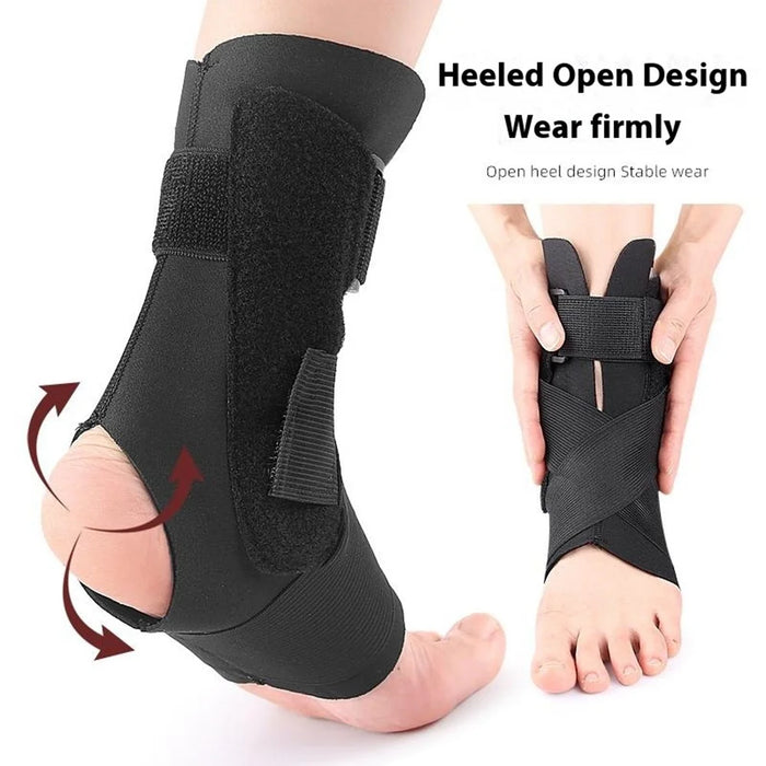 107 1Pc Sports Ankle Support Brace Professional Compression Protection Ankle Guard, Size S - 6