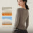 GOLOVEJOY JDY10 Women Long Sleeve Yoga Top for Fitness Running Seamless Bottom Shirt Athletic Wear - Black S - 4