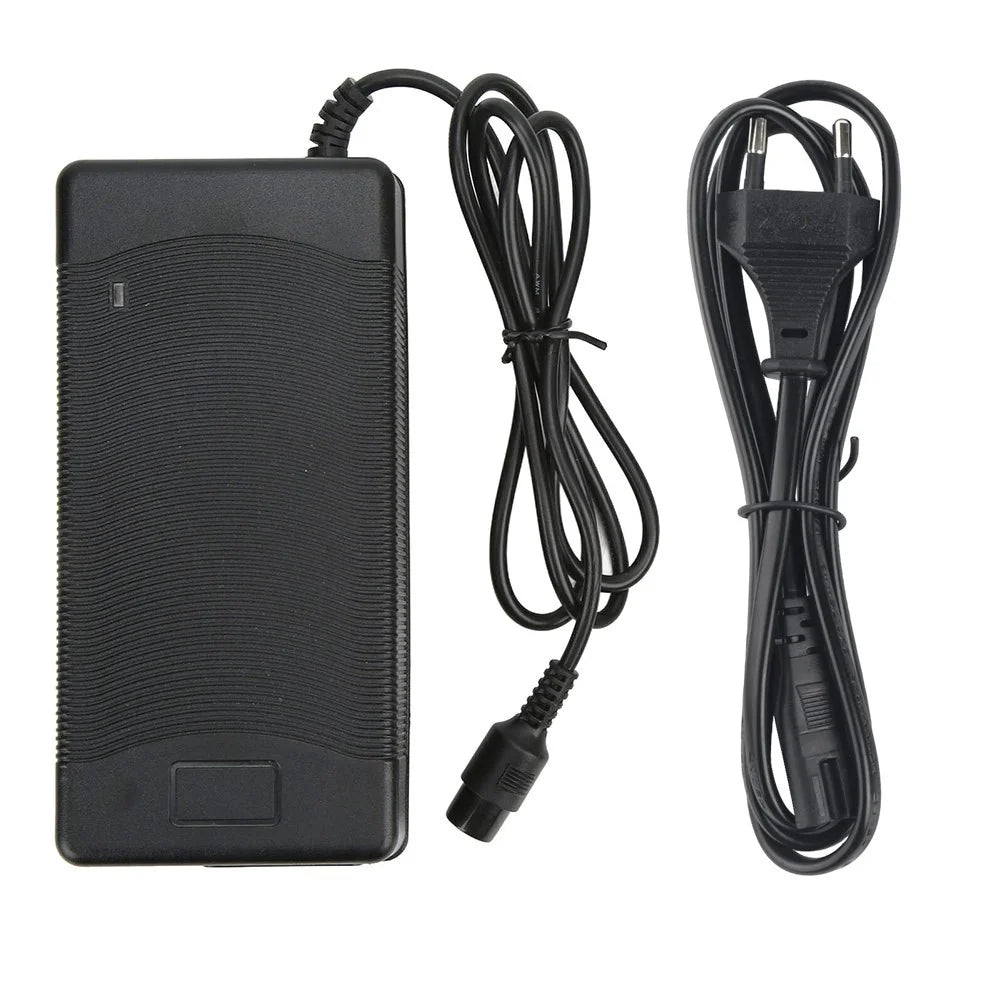 48V Charger for KUGOO M4 10-inch Electric Scooter Li-ion Battery Charger Adapter - EU Plug - 2