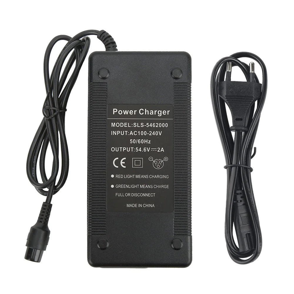 48V Charger for KUGOO M4 10-inch Electric Scooter Li-ion Battery Charger Adapter - EU Plug - 5