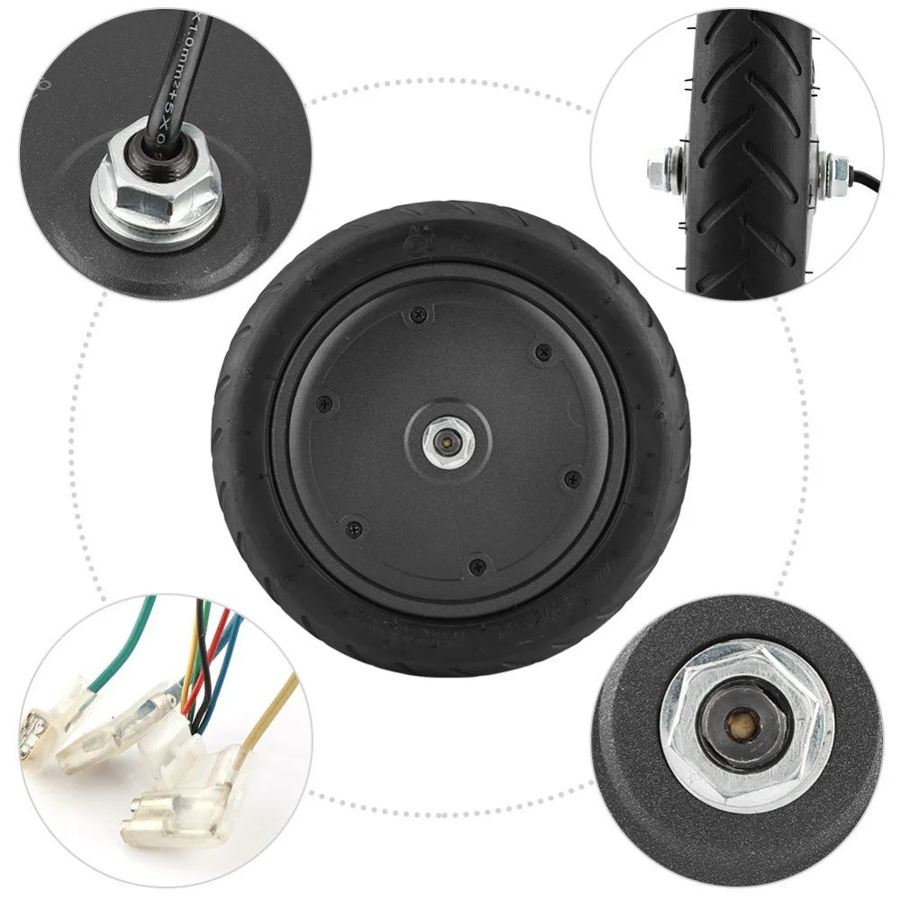 For Xiaomi M365 / 365 Pro / 1s Electric Scooter Motor Drive Wheel Tire 250W 36V Inflatable Tyre - 4