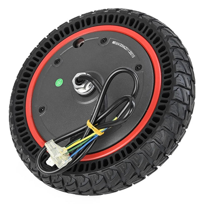 Electric Scooter 350W Front Wheel Motor Hub Assembly 9-Inch Solid Tire Replacement for Xiaomi M365 Pro / Pro 2 / Pro 3 E-scooter - 2