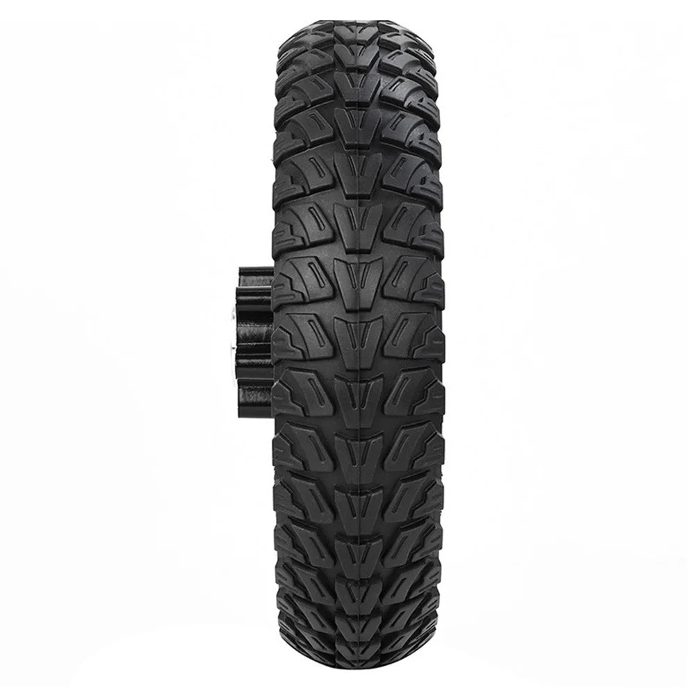 For Kugoo M4 10-Inch Electric Scooter Front Wheel Solid Tire Hub Assembly Replacement Anti-slip Explosion-Proof Solid Tire - 3