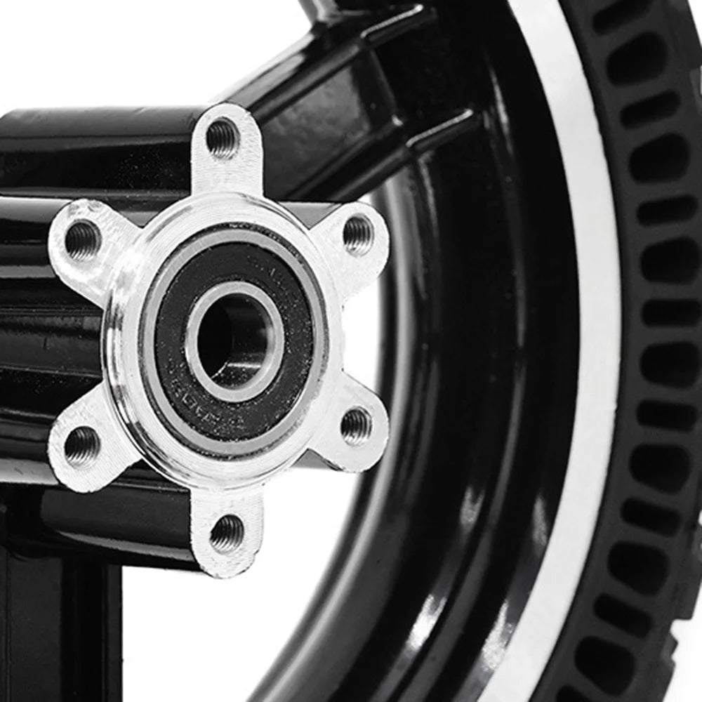For Kugoo M4 10-Inch Electric Scooter Rear Wheel Hub Motor Assembly 48V 500W Anti-slip Explosion-Proof Solid Tire - 3