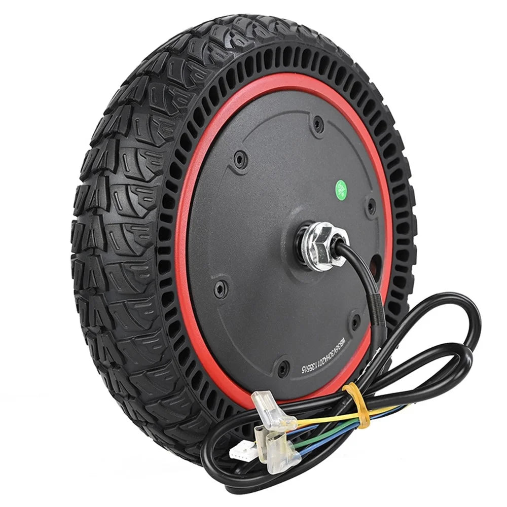 1 Pair 9-Inch Solid Tire for Xiaomi M365 Pro / Pro 2 / Pro 3 Electric Scooter, 350W Front Wheel Motor Hub and Rear Wheel Hub Assembly - 3
