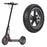 For Xiaomi M365 Pro / Pro 2 / Pro 3 E-scooter 9-Inch Rear Wheel Hub Assembly Explosion-Proof Electric Scooter Solid Tire - 1