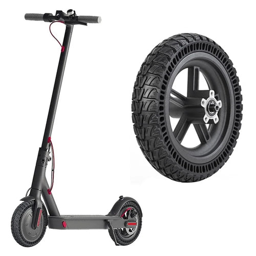 For Xiaomi 1S / M365 / Lite Electric Scooter 9-Inch Rear Wheel Hub Assembly Explosion-Proof E-scooter Solid Tire Replacement - 1