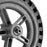 For Xiaomi M365 Pro / Pro 2 / Pro 3 E-scooter 8.5 Inch Solid Tire Anti-slip Shock Absorbed Rubber Electric Scooter Rear Wheel Hub Replacement - 6
