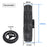 Anti-slip Solid Front Tire for Kugoo M4 Electric Scooter 10x2.125 Inch Shock Absorbed Rubber E-scooter Black Front Wheel Hub Replacement - 6