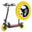 For Kugoo M4 Electric Scooter 10x2.125 Inch Anti-slip Front Tire Shock Absorbed Rubber E-scooter Front Wheel Hub Replacement - Yellow - 2