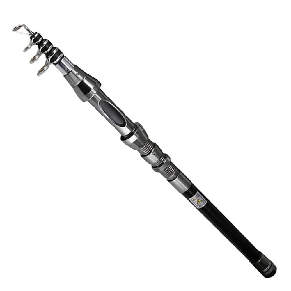 48656 2.1m Carbon Fiber Fishing Rod Telescopic Lightweight Fishing Pole - 1