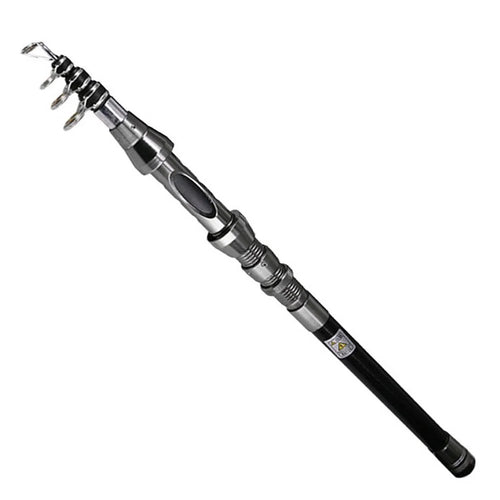48656 2.1m Carbon Fiber Fishing Rod Telescopic Lightweight Fishing Pole - 1