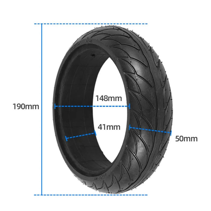 For Xiaomi Ninebot ES1 / ES2 / ES3 / ES4 E-scooter 8-Inch Inflation-free Solid Wheel Tire Electric Scooter Wheel Replacement - 7