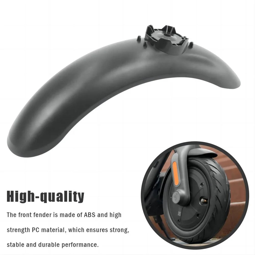 For Ninebot F30 / F40 E-Scooter ABS Mudguard Front Wheel Protector Bracket Electric Scooter Mud Fender - 4