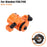 Disc Brake Caliper for Ninebot F30 / F40 Electric Scooter Metal Disc Brake Block - Orange - 2