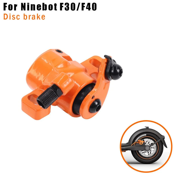 Disc Brake Caliper for Ninebot F30 / F40 Electric Scooter Metal Disc Brake Block - Orange - 2