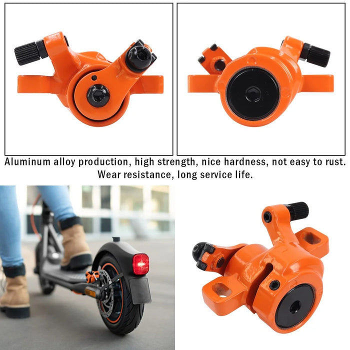 Disc Brake Caliper for Ninebot F30 / F40 Electric Scooter Metal Disc Brake Block - Orange - 3