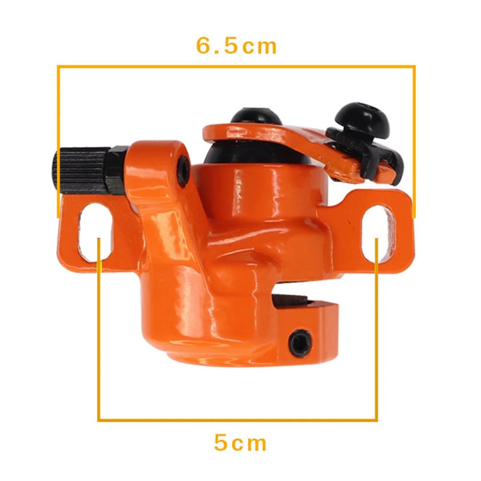 Disc Brake Caliper for Ninebot F30 / F40 Electric Scooter Metal Disc Brake Block - Orange - 4