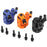 Disc Brake Caliper for Ninebot F30 / F40 Electric Scooter Metal Disc Brake Block - Orange - 5