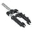 For Xiaomi M365 / Pro / Pro 2 Shock Absorber Front Suspension Fork + Mudguard + Foot Support Set - 2