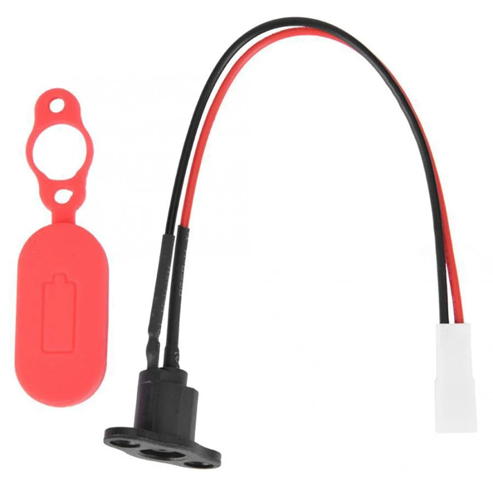 For Xiaomi M365 / Pro Charging Port + Waterproof Cover Electric Scooter Replacement Part - 3