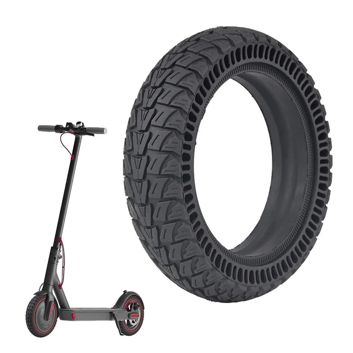 For Xiaomi M365 / Pro / Pro 2 / 1S / Lite Electric Scooter 8.5-inch Honeycomb Shock Absorber Rubber Solid Tire - 1