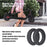 For Xiaomi M365 / Pro / Pro 2 / 1S / Lite Electric Scooter 8.5-inch Honeycomb Shock Absorber Rubber Solid Tire - 4