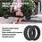 For Xiaomi M365 / Pro / Pro2 / 1S / Lite E-Scooter 8.5x2 Inch Anti-Slip Wheel Replacement Rubber Tire - Black - 4