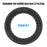 For Xiaomi M365 / Pro / Pro2 / 1S / Lite E-Scooter 8.5x2 Inch Anti-Slip Wheel Replacement Rubber Tire - Black - 5