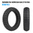 For Xiaomi M365 / Pro / Pro2 / 1S / Lite E-Scooter 8.5x2 Inch Anti-Slip Wheel Replacement Rubber Tire - Black - 6