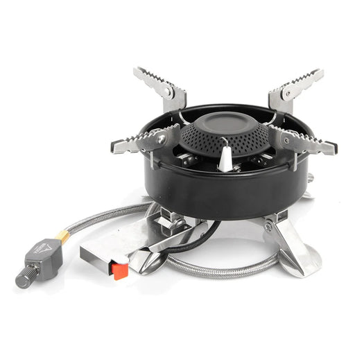 WIDESEA WSS-508 Stainless Steel 3200W Single Head Foldable Gas Stove for Outdoor Camping - 1