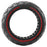 AMITOR 10x3 10-Inch Scooter Replacement Wheel Red Line Decor Rubber Tire for 53.5mm Slot - 2
