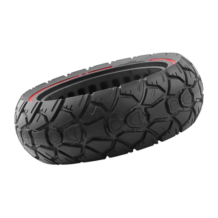 AMITOR 10x3 10-Inch Scooter Replacement Wheel Red Line Decor Rubber Tire for 53.5mm Slot - 7