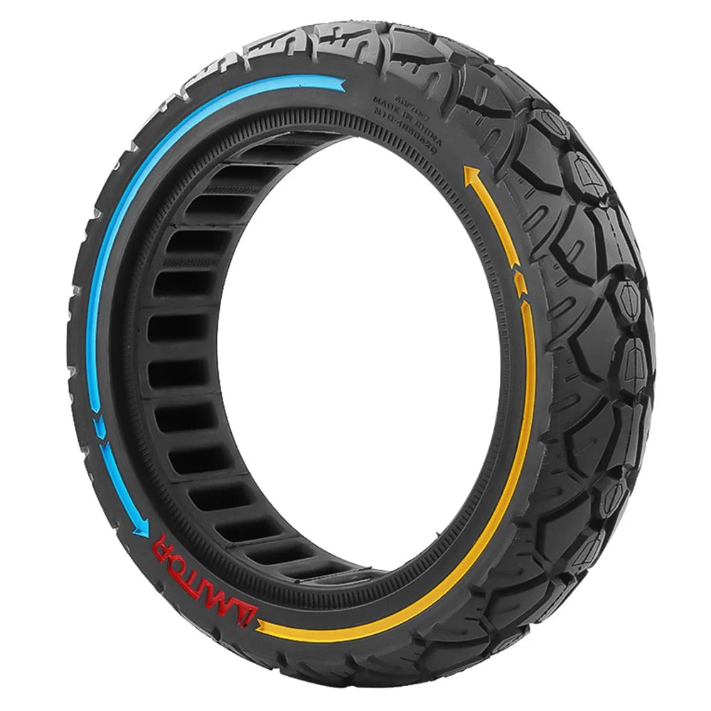 AMITOR 10-inch Electric Scooter Anti-Slip Rubber Off-Road Tire, 60 / 70-7 48.5mm Slot - 1