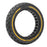 AMITOR 9.5-Inch Electric Scooter Off-Road Tire Replacement Wheel for 36mm Slot - Yellow - 2