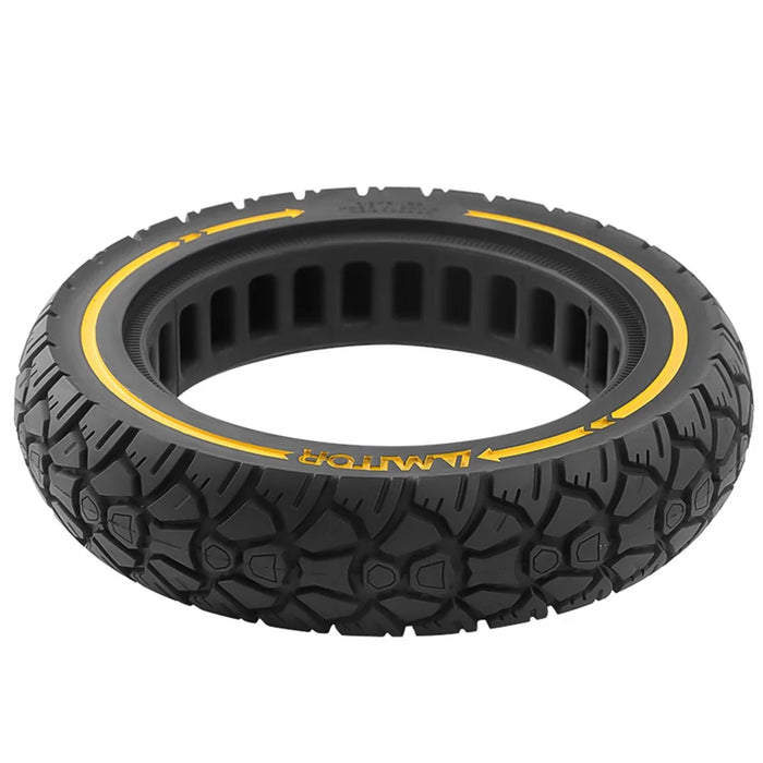 AMITOR 9.5-Inch Electric Scooter Off-Road Tire Replacement Wheel for 36mm Slot - Yellow - 7