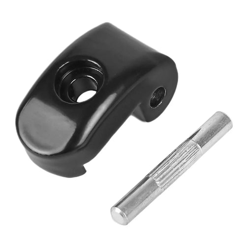 LYXM157 For Xiaomi M365 Electric Scooter Front Folding Hook Lock 304 Stainless Steel Buckle Latch Kit - Black - 1