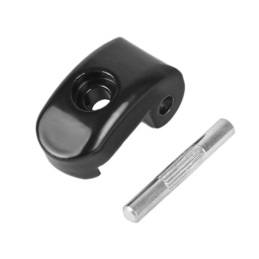 LYXM157 For Xiaomi M365 Electric Scooter Front Folding Hook Lock 304 Stainless Steel Buckle Latch Kit - Black - 3