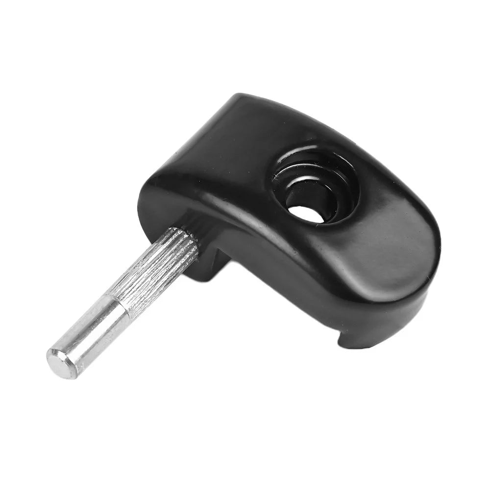 LYXM157 For Xiaomi M365 Electric Scooter Front Folding Hook Lock 304 Stainless Steel Buckle Latch Kit - Black - 4